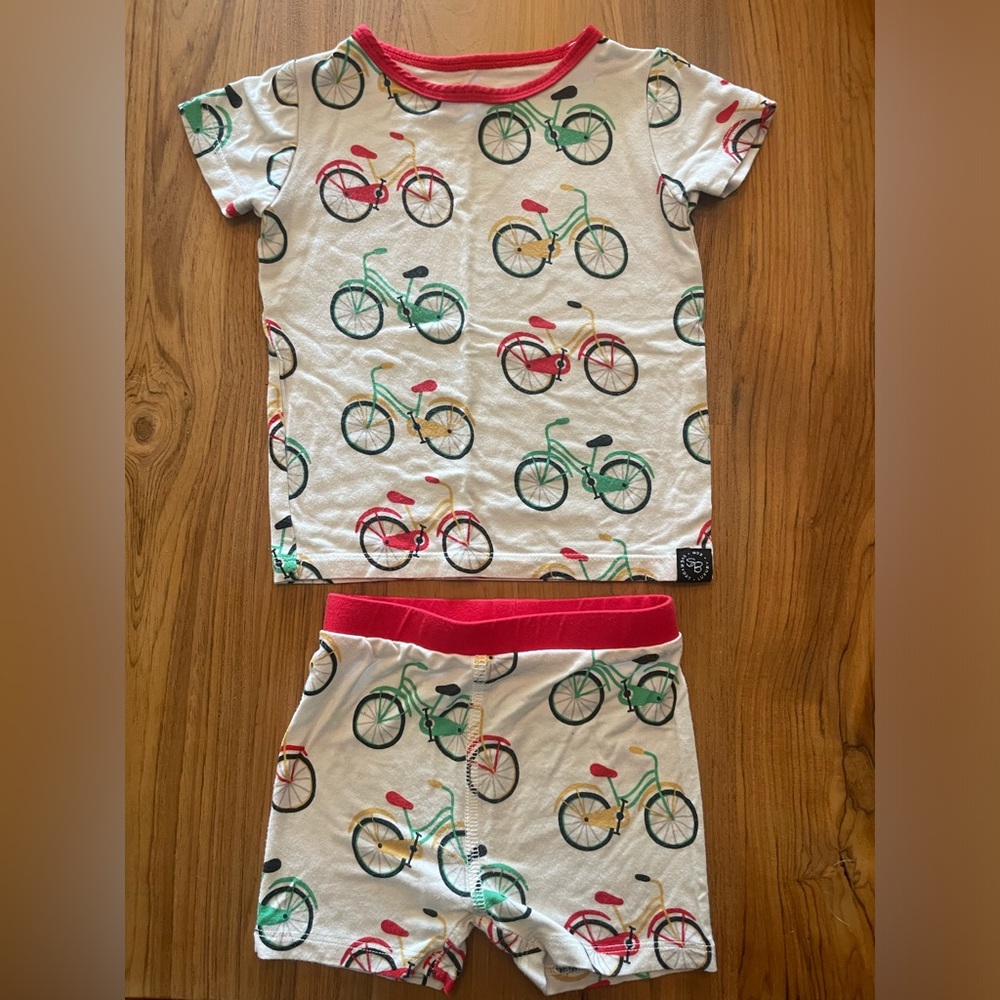 Sweet Bamboo Summer PJs size 18-24 months - GUC